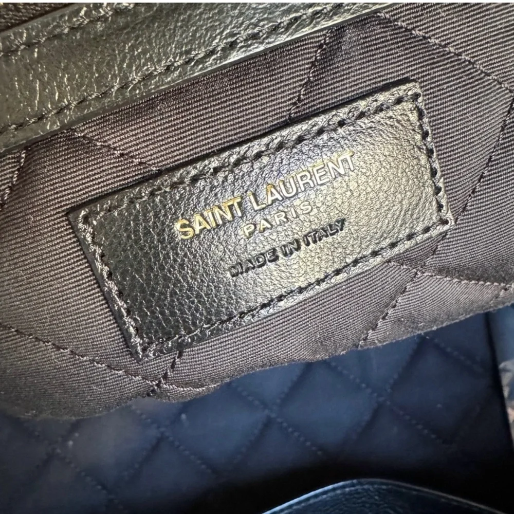 🔥 YSL - Saint Laurent ES Giant Travel Weekender Bag in quilted leather - Picture 12 of 15